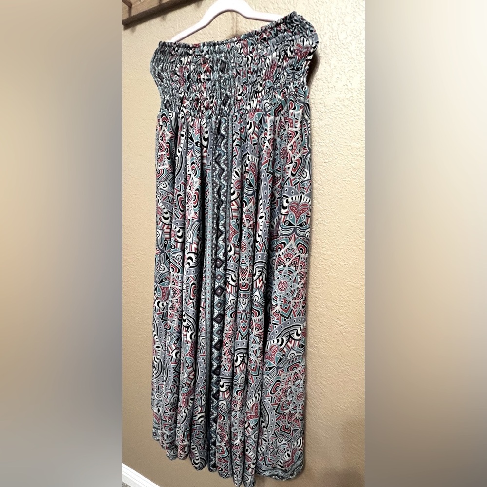 Printed Wide leg Palazzo Pants - size S/M